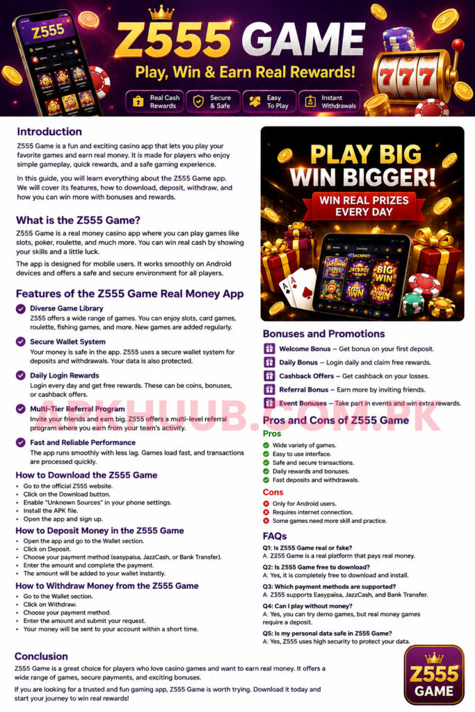 Z555 Games